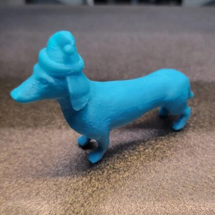 Dachshund Christmas Decoration (BioPlastic)