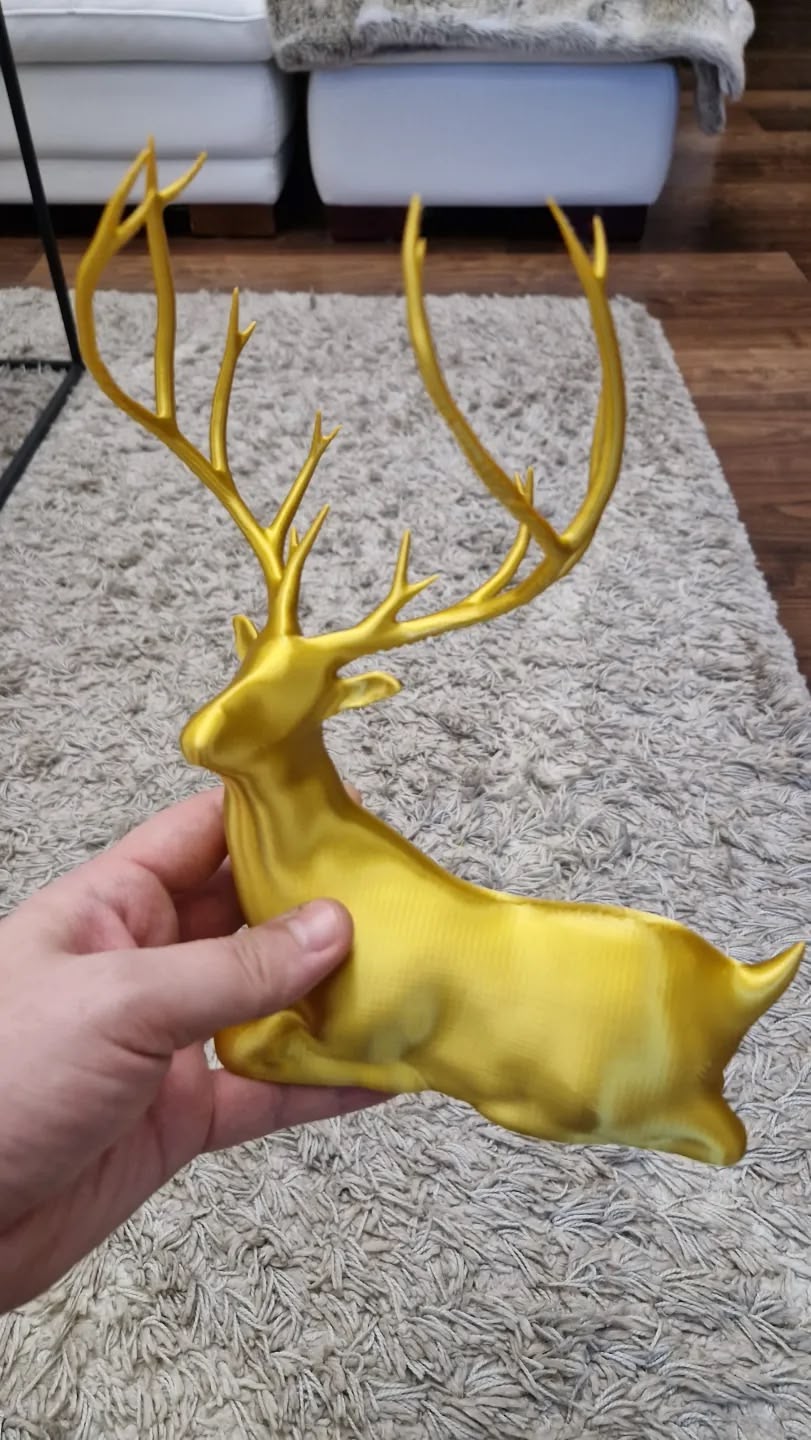 Reindeer Christmas Decoration (BioPlastic) - Afbeelding 4