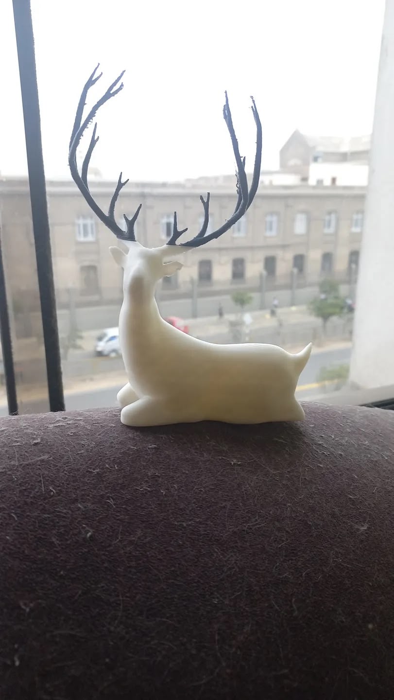 Reindeer Christmas Decoration (BioPlastic) - Afbeelding 6