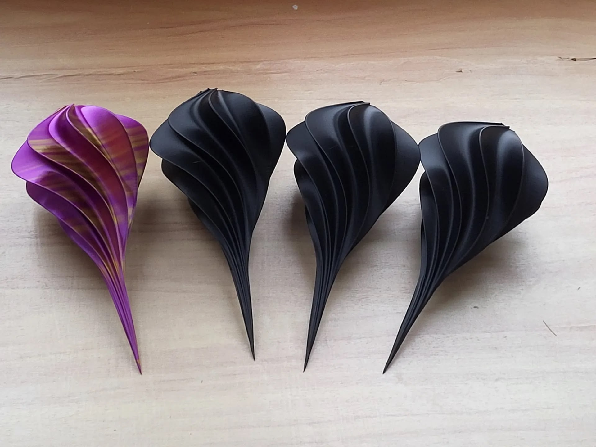 Spiral Christmas Ornament 2 (BioPlastic) - Afbeelding 2