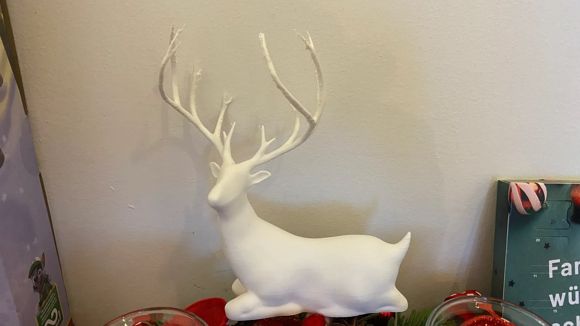 Reindeer Christmas Decoration (BioPlastic) - Afbeelding 8