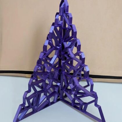 9 Rings LED Xmas tree