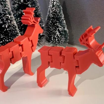 Flexible Christmas Reindeer