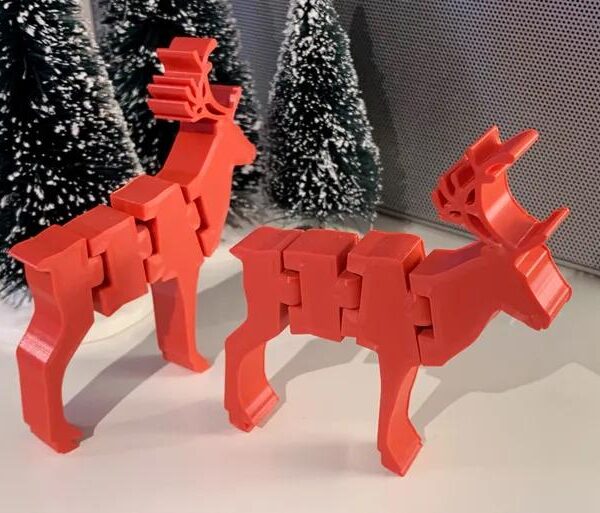 Flexible Christmas Reindeer