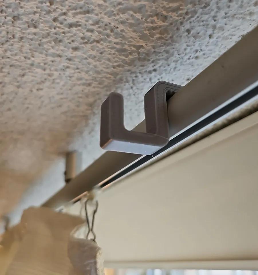 S Hook for "Ikea" curtain rod