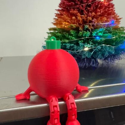 bola navidad articulada