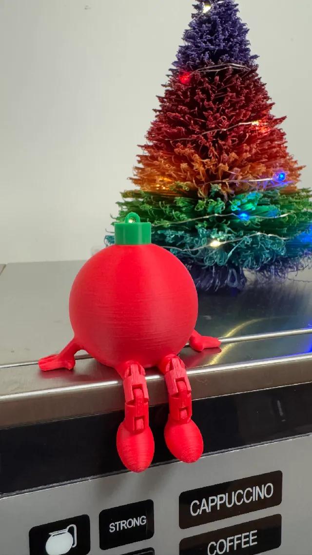 bola navidad articulada