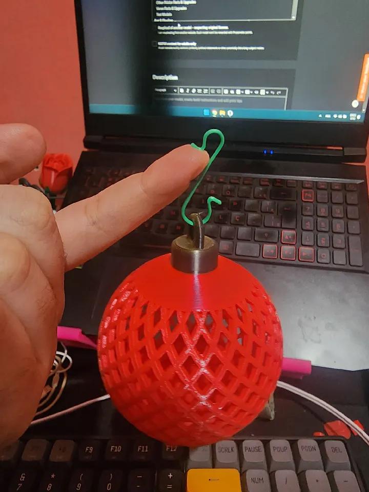 Gancho para Bolas de Natal
