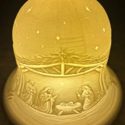 Christmas Bethlehem Lithophane