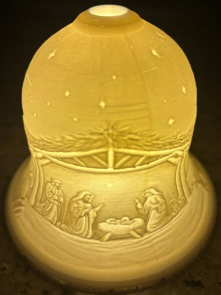 Christmas Bethlehem Lithophane