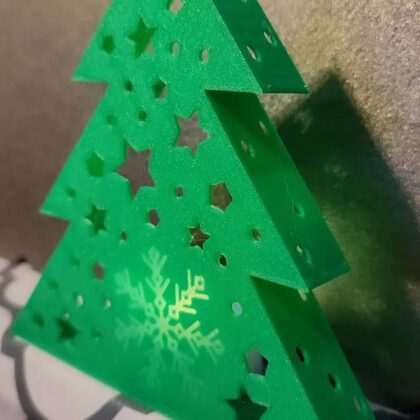 Christmas tree decoration tealight (LED lamp)