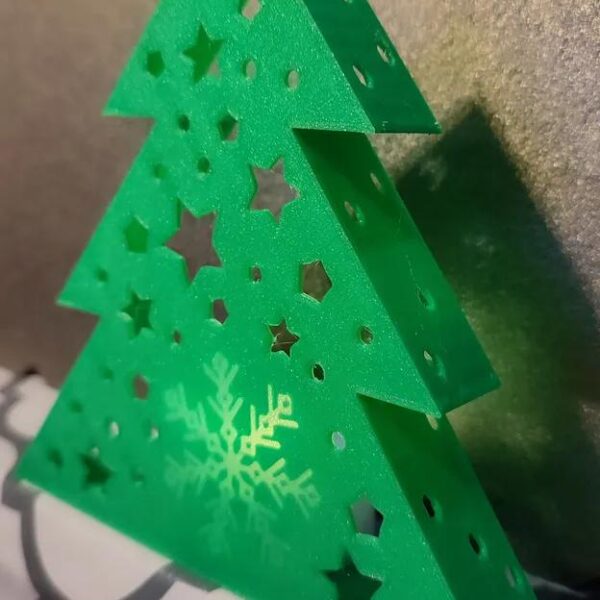 Christmas tree decoration tealight (LED lamp)