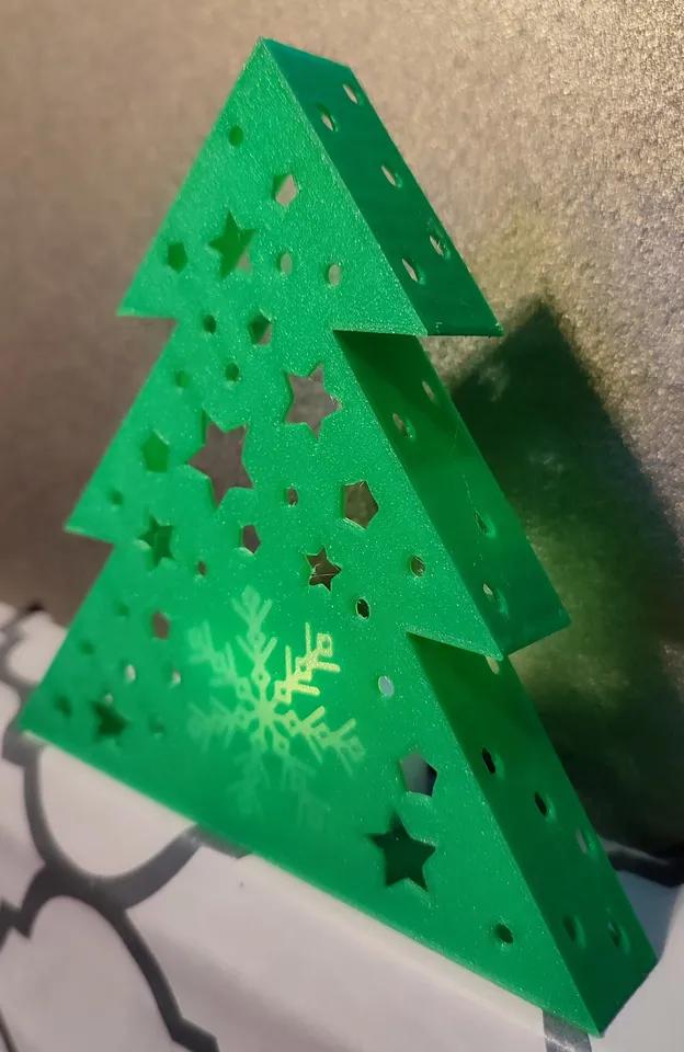 Christmas tree decoration tealight (LED lamp) - Afbeelding 2
