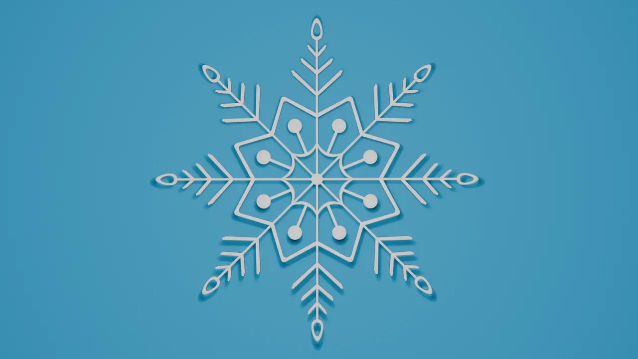 Snowflake Ornament 3