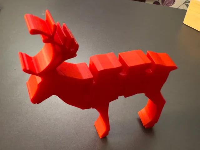 Flexible Christmas Reindeer - Afbeelding 4
