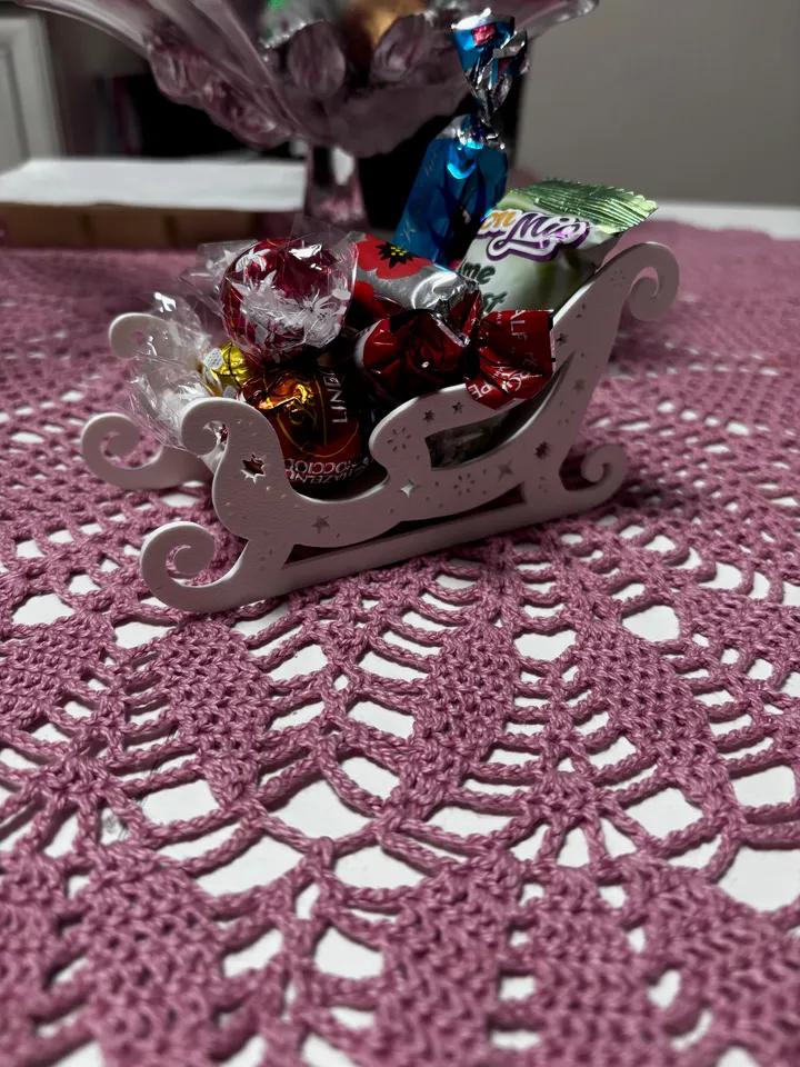 Christmas candy bowl sleigh - Afbeelding 3