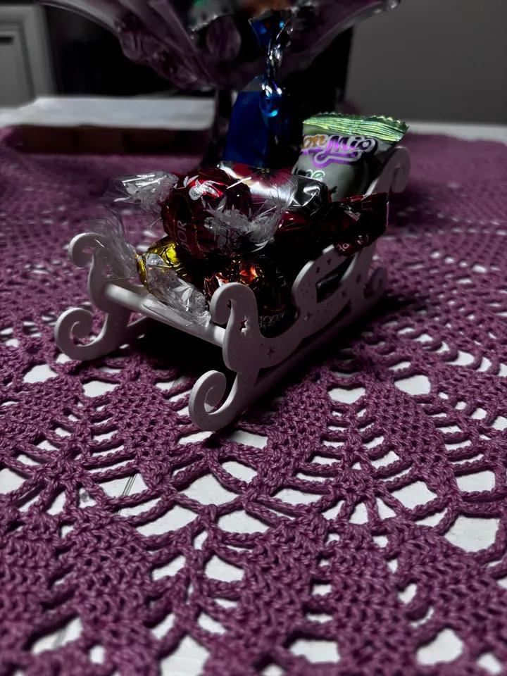 Christmas candy bowl sleigh - Afbeelding 2