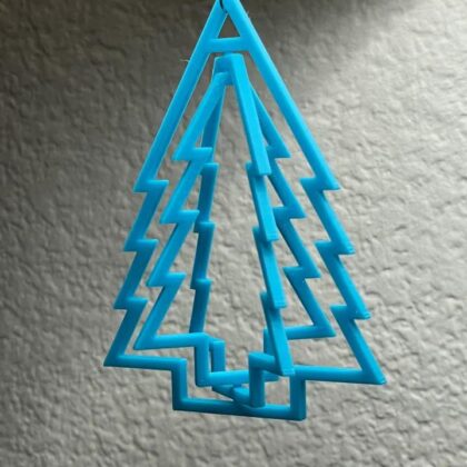 Print-In-Place Rotating Ornaments