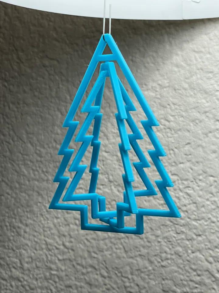 Print-In-Place Rotating Ornaments