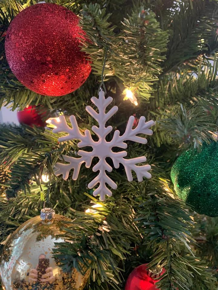 Snowflake Christmas Ornament