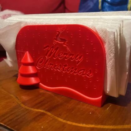 Christmas napkin holder