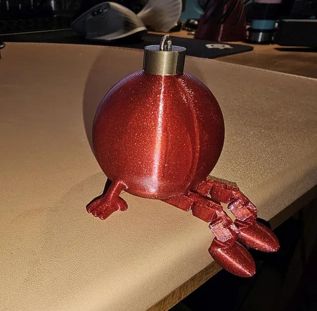bola navidad articulada - Afbeelding 4