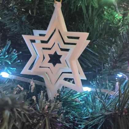 Spinning Christmas Star