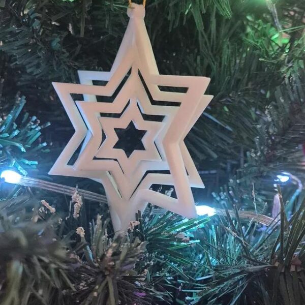 Spinning Christmas Star