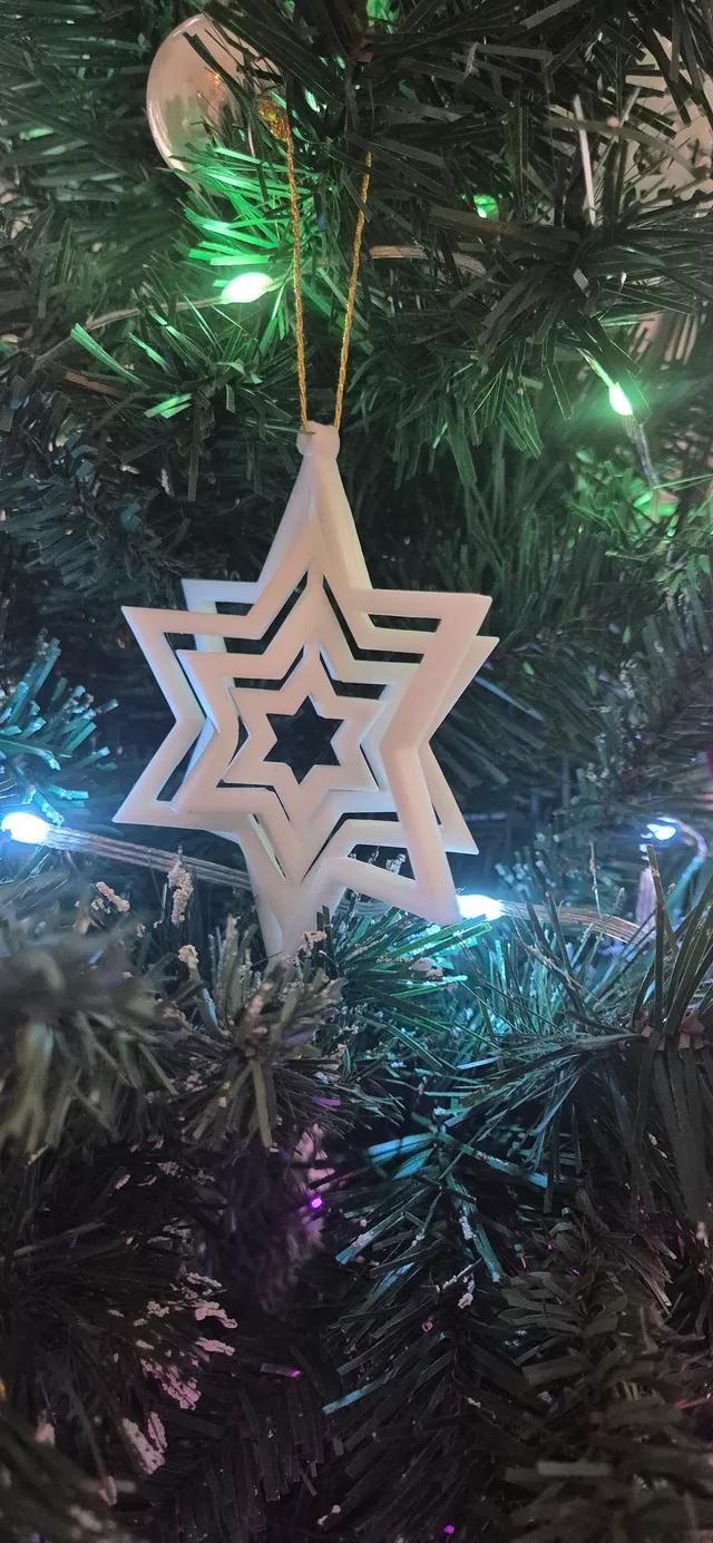Spinning Christmas Star