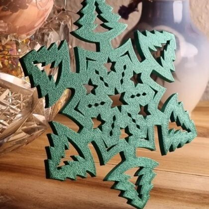 Christmas flake ornament/decoration