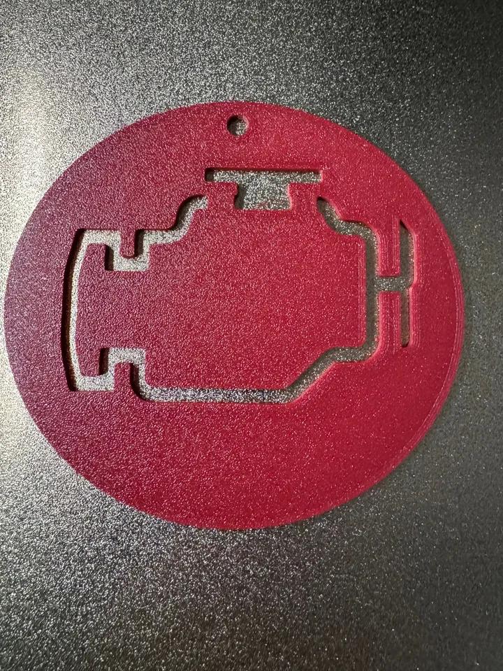 Check engine ornament