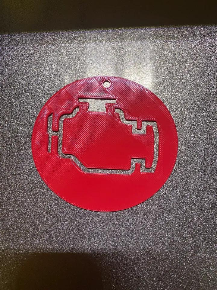Check engine ornament - Afbeelding 2
