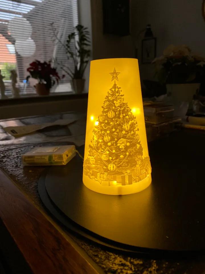 Christmas tree. Led lamp. falco*sign.
