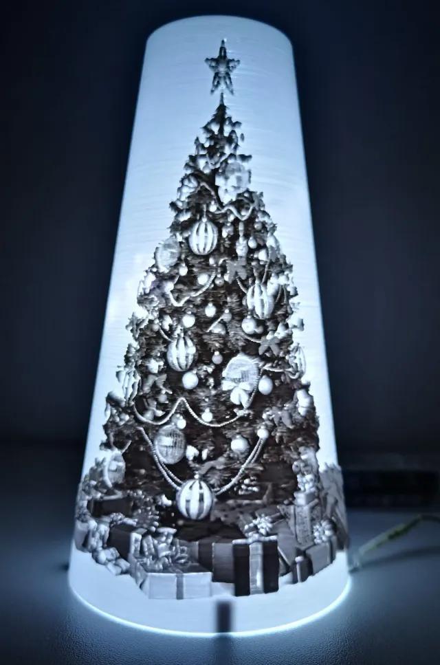 Christmas tree. v³ Led lamp. falco*sign.
