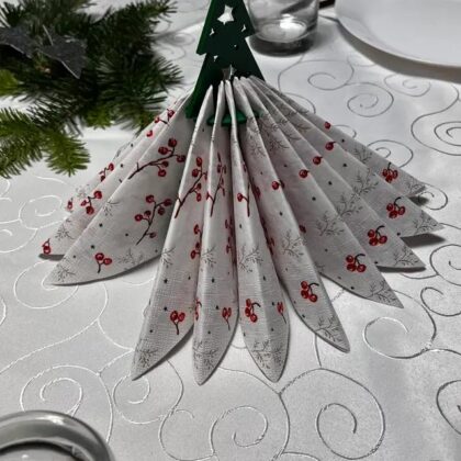 New Year napkin holder