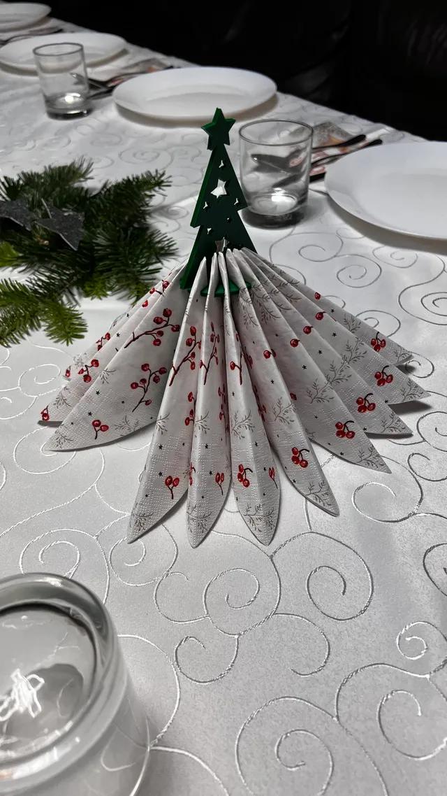 New Year napkin holder