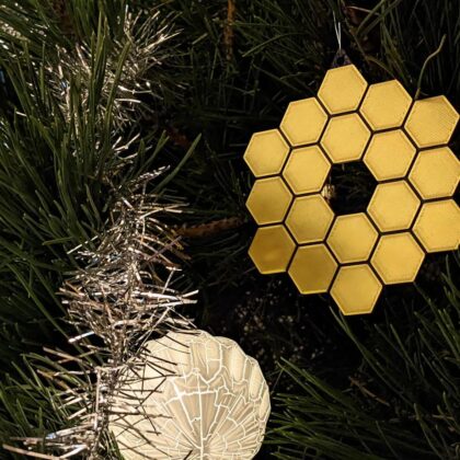 "James Webb Space Telescope" Christmas tree decoration