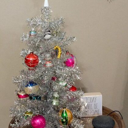 Mini Christmas Tree Collar and Star Topper