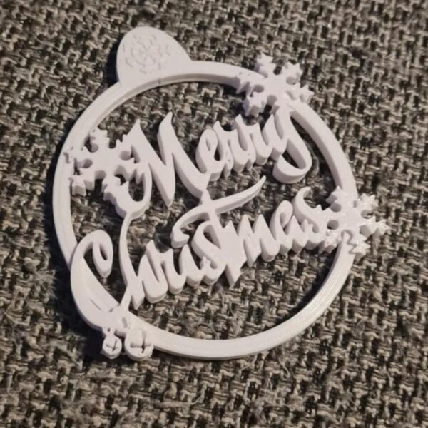 Merry Christmas ornament