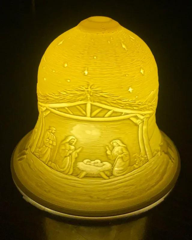 Christmas Bethlehem Lithophane - Afbeelding 4