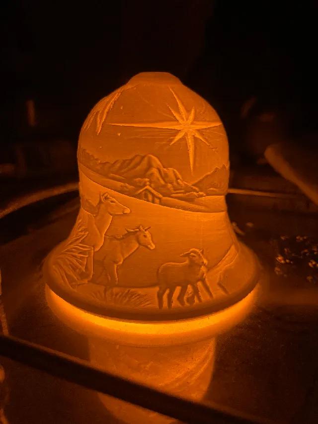 Christmas Bethlehem Lithophane - Afbeelding 6