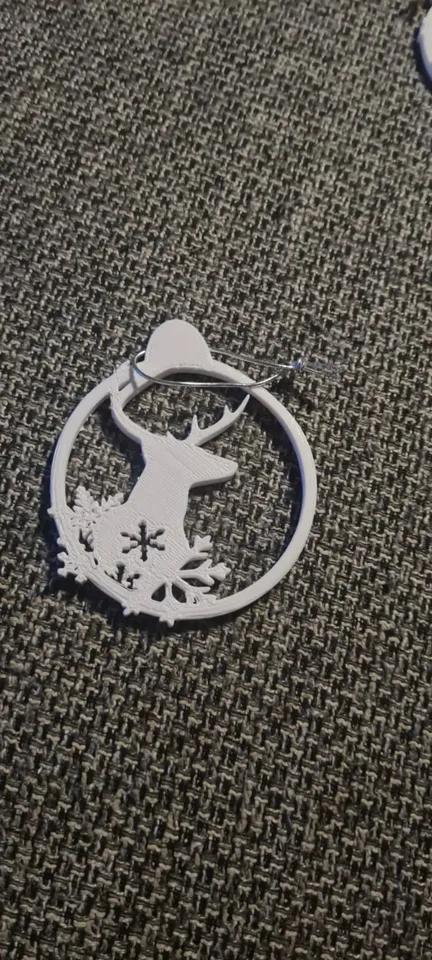Reindeer Christmas Ornament - Afbeelding 2