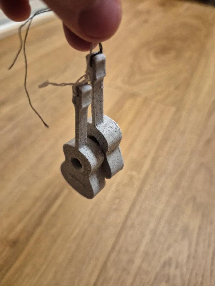 Simplified guitar ornament - Afbeelding 3
