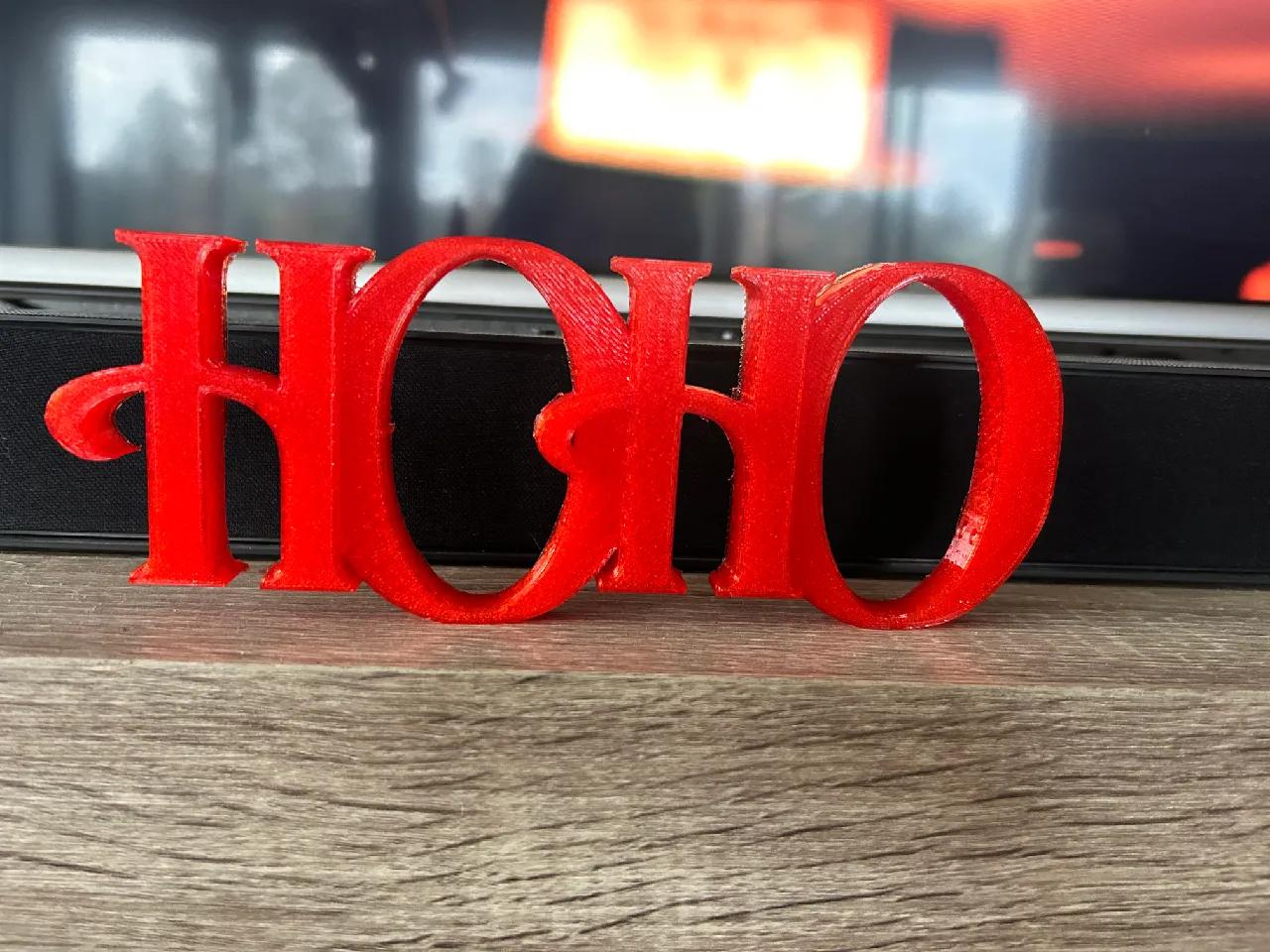 Hoho Decor Sign - Afbeelding 2