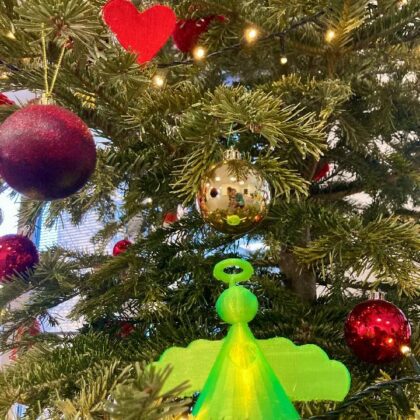 Glowy Angel Christmas Decoration