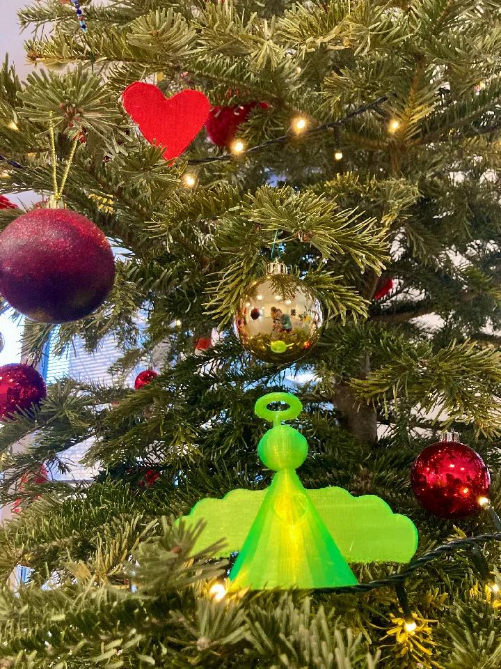 Glowy Angel Christmas Decoration