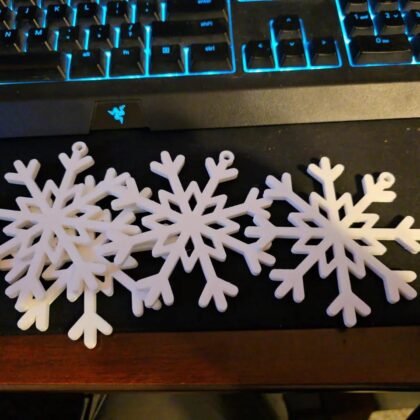 Snowflake hanger