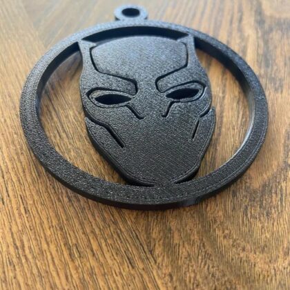 Black Panther Christmas Ornament