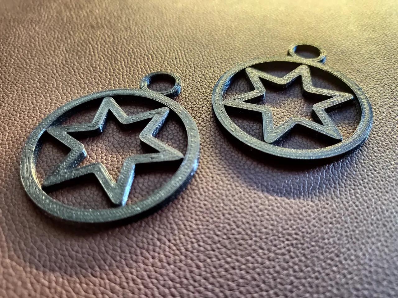 Christmas Star Ornament