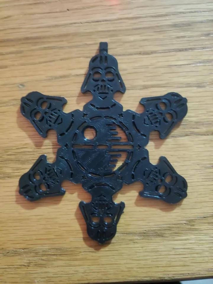 Darth Vader Death Star Snowflake - Afbeelding 3